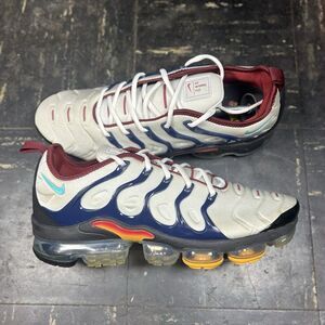 Nike Air Vapormax Plus Platinum "Midnight Navy" Sz 10.5 VTG OG RARE (DJ2737-001)